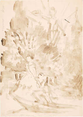 Котарбинский Вильгельм Александрович. Эскиз постановки живой картины «Парнасс»